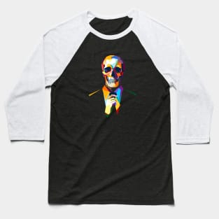 Skull Ilustration Baseball T-Shirt